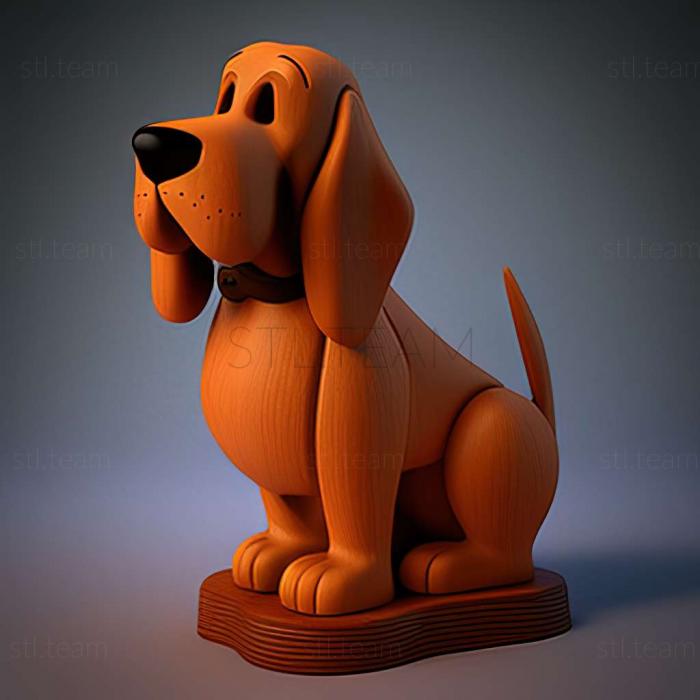 3D модель Кліффорд із Big ed Dog Clifford (STL)